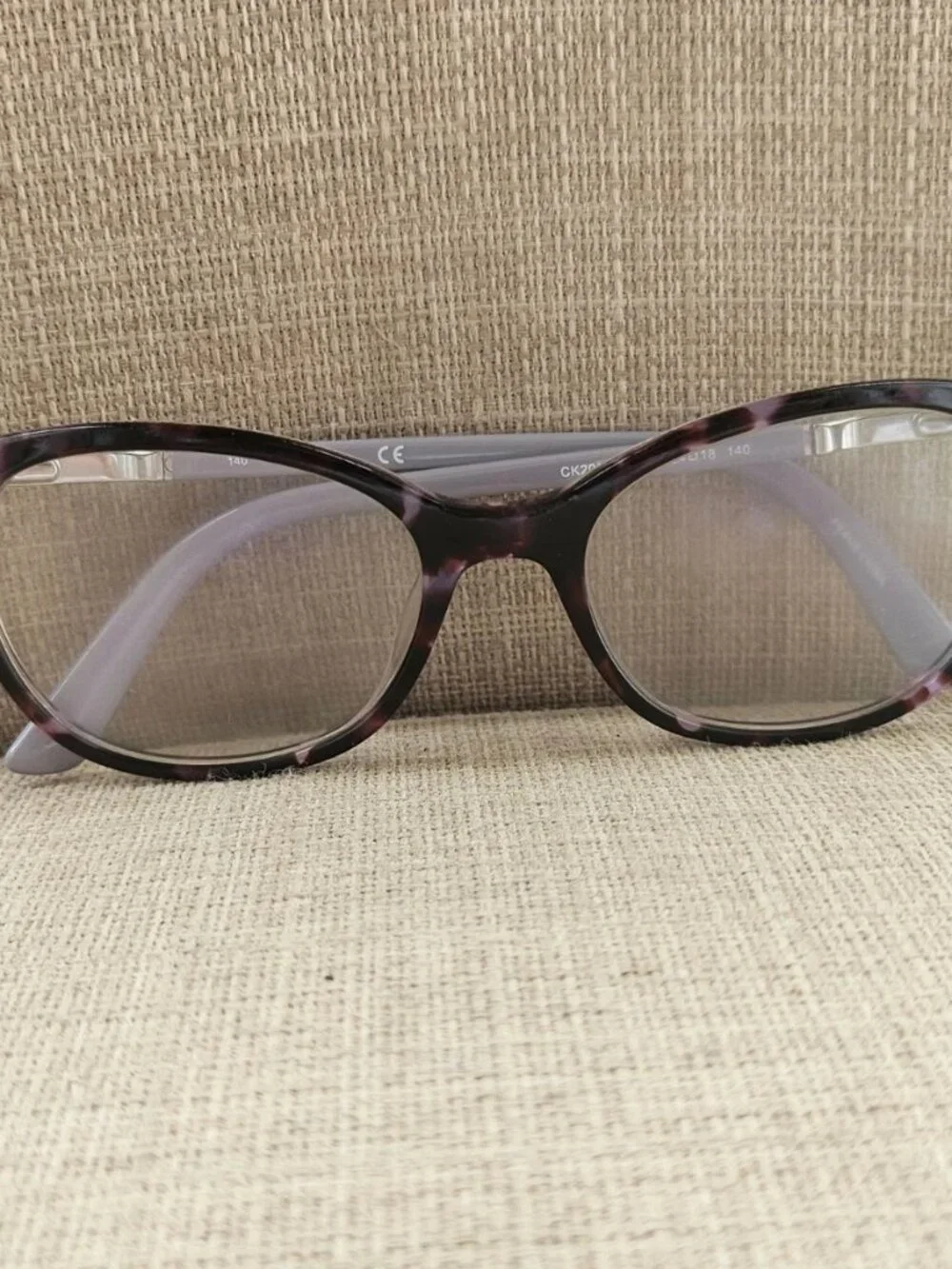 Calvin Klein Eyeglasses Frame Unisex Eyewear Lilac Tortoise CK20508 Glasses